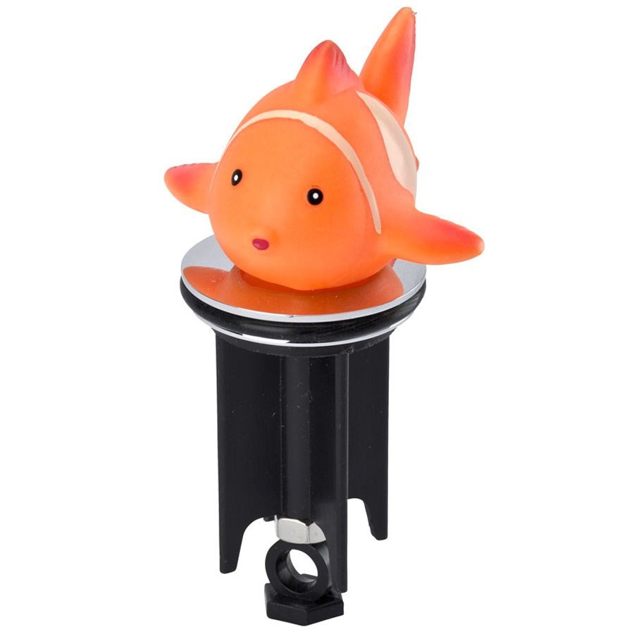 Bouchon de lavabo Pluggy Wenko - 3D - poisson clown Bouchon de lavabo Pluggy Wenko - 3D - poisson clown