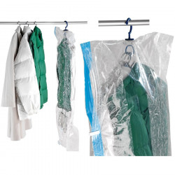 Housse de rangement sous vide d'air Wenko - sur cintre - 145x70 cm