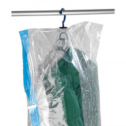 Housse de rangement sous vide d'air Wenko - sur cintre - 105x70 cm