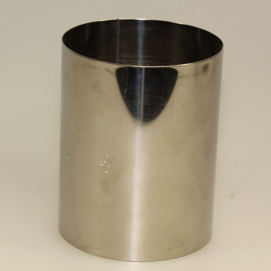 Moule inox cercle haut 9 cm diamètre 7 cm Gobel Moule inox cercle haut 9 cm diamètre 7 cm Gobel