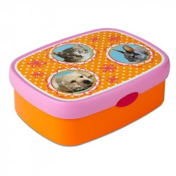 Lunch box campus bébés animaux Rosti Mepal moyen modèle