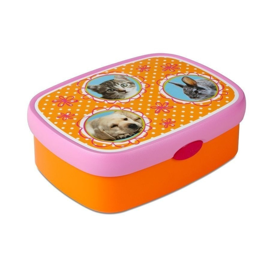 Lunch box campus bébés animaux Rosti Mepal moyen modèle