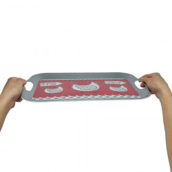 Grand plateau Les poulettes 28x41 cm