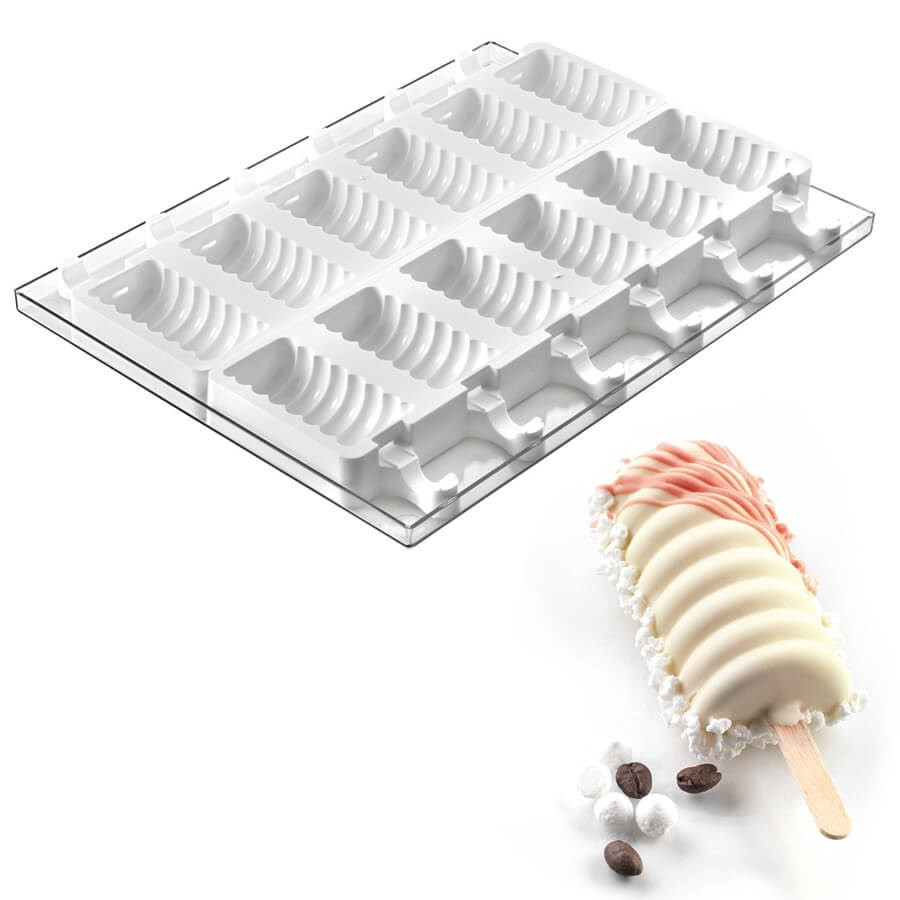 Moule Stecco Flex Pour Gateaux Et Glaces 12 Tango 90ml