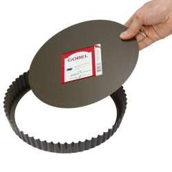 Moule à tarte fond amovible D : 24cm - Cdiscount Maison