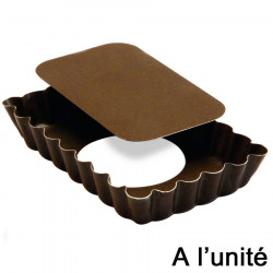 Moule à tarte rectangulaire 35x11cm GOBEL - Culinarion