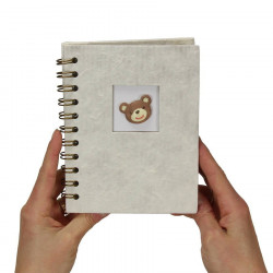 Boîte coffret cadeau de naissance avec peluche et album photo