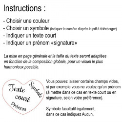 Accroche sac coeur personnalisé et gravé