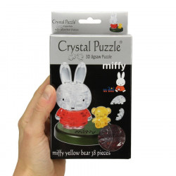 Puzzle 3D Crystal Miffy et son ours - 38 pièces