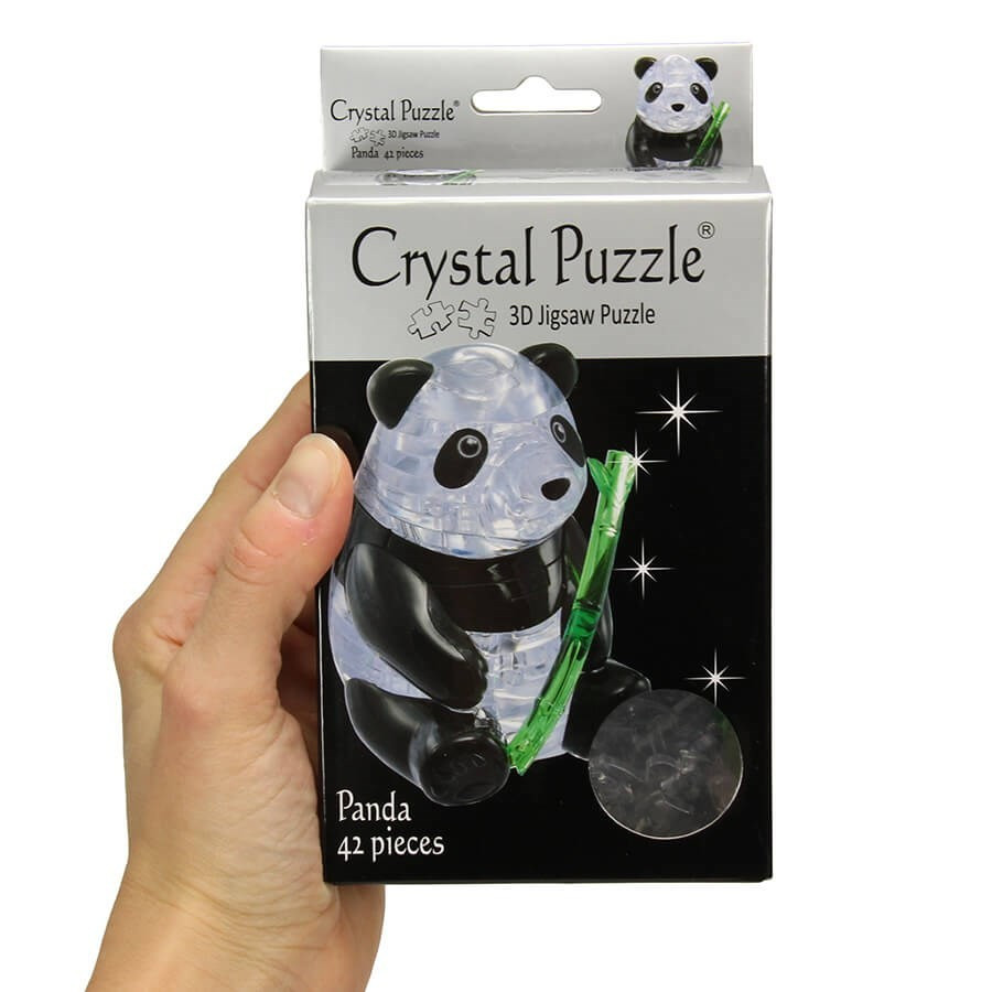 Puzzle Crystal 3D Panda 42 pièces