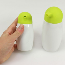 Distributeurs huile et vinaigre Penguin Contento - vert