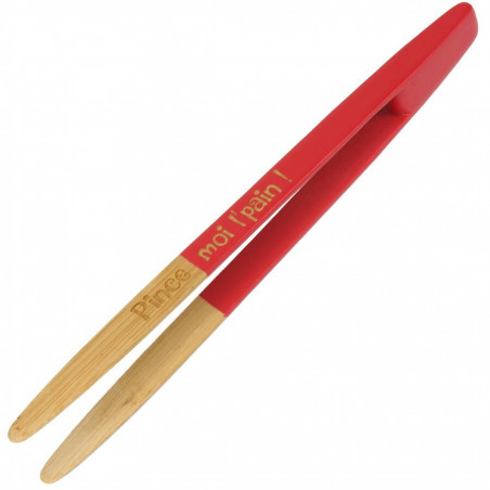 Pince à Toast Kitchen Craft En Bois - 25cm Avec Aimant Intégré Pour Grille-Pain