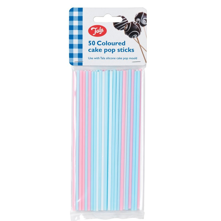 50 batons de sucettes colorés 15 cm Tala 50 batons de sucettes colorés 15 cm Tala