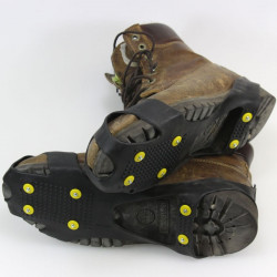 Crampons anti-glisse pour chaussures verglas, neige, boue 36/41 - Cdiscount  Sport