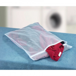 2pcs Sac à linge pour machine à laver Filet à linge à mailles fines avec  zip pour couverture en polaire Draps de lit Rideaux de literie Literie