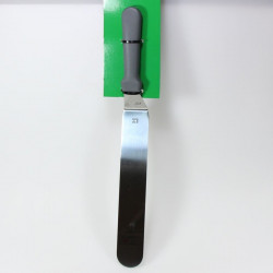 Spatule coudée inox 25 cm pour glaçage