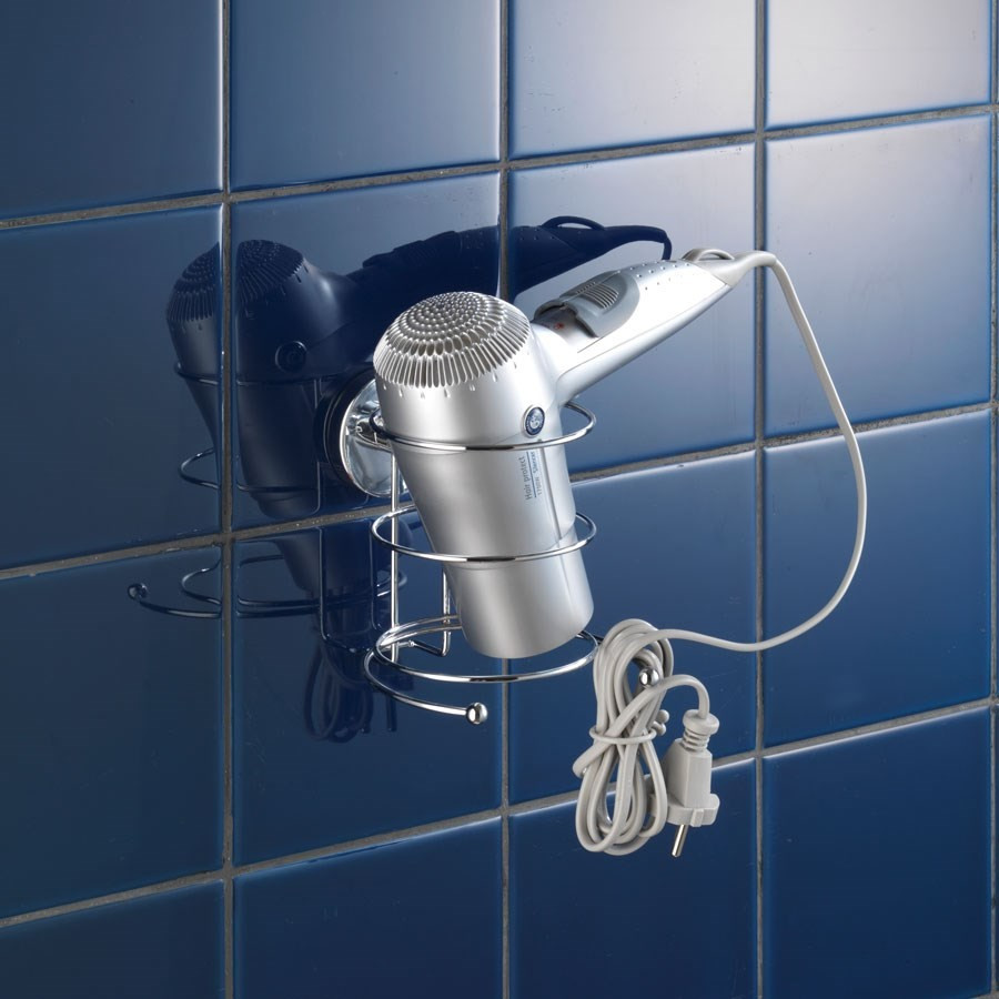 Porte sèche cheveux Vacuum Loc Milazzo Wenko Porte sèche cheveux Vacuum Loc Milazzo Wenko