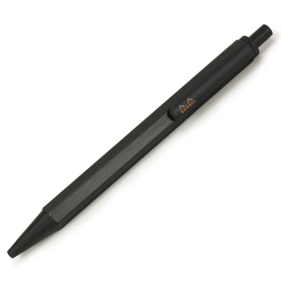 Stylo à bille rechargeable noir Rhodia