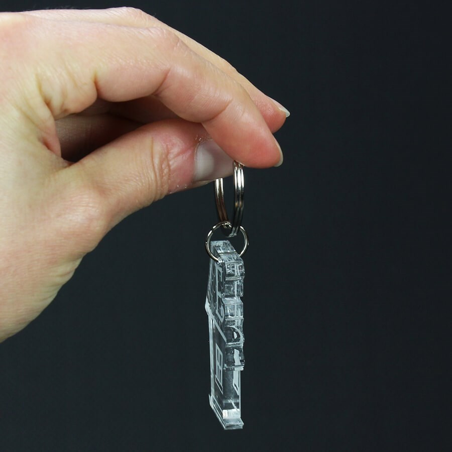 QTZXZX Porte Clé Maison Couple Personnalisé Porte-Clef En Gravé Et Original Pour La Maison Du Bonheur Cadeau Emmenagement Idée Cadeau Couple Original Pour Couple Et Crémaillère, 3, L