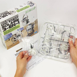 Jeu scientifique 4M Mini robot solaire 3 en 1