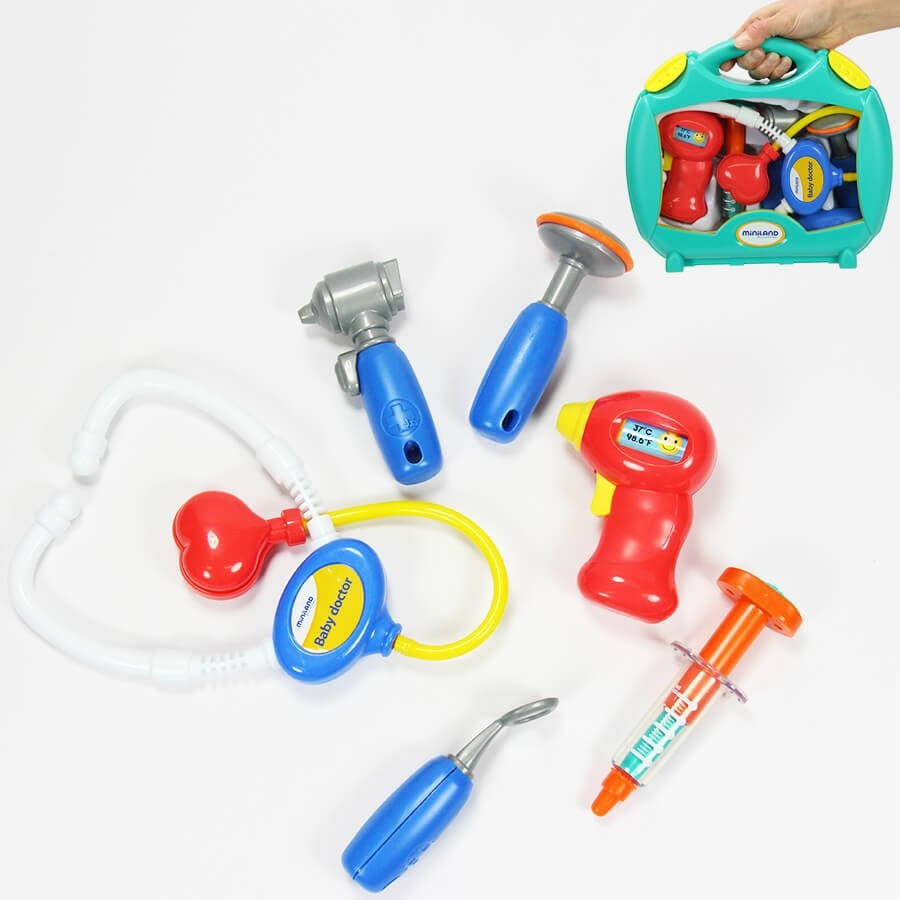 Mallette d'accessoires pour jouer au docteur Mallette d'accessoires pour jouer au docteur