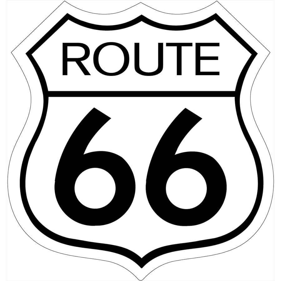 panneau route 66