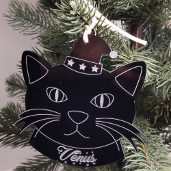 Boule de Noël pour chat à personnaliser