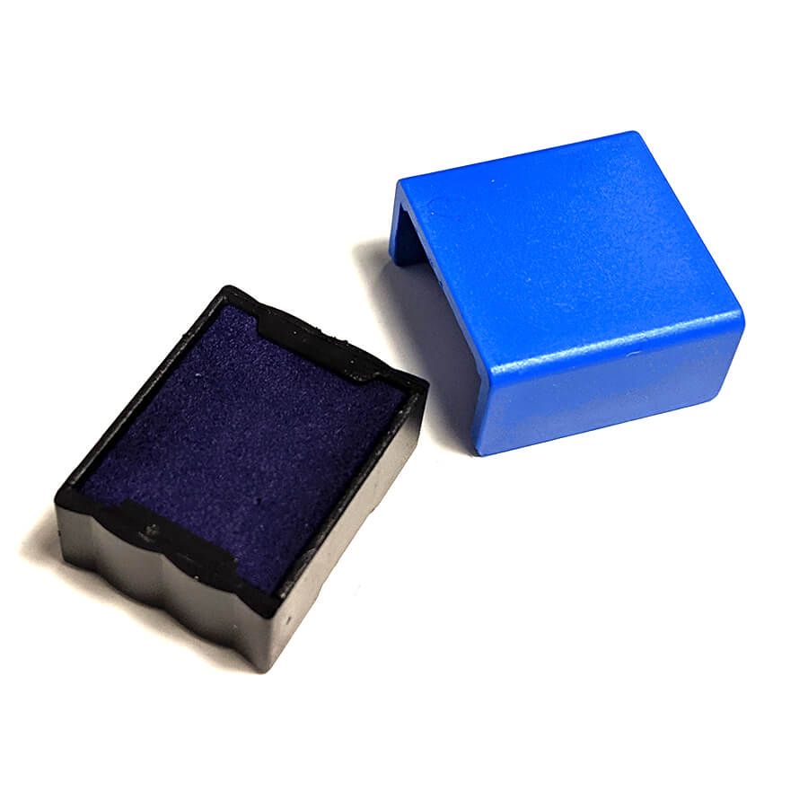 Recharge encreur Bleu pour tampon Trodat 4921 13x13mm