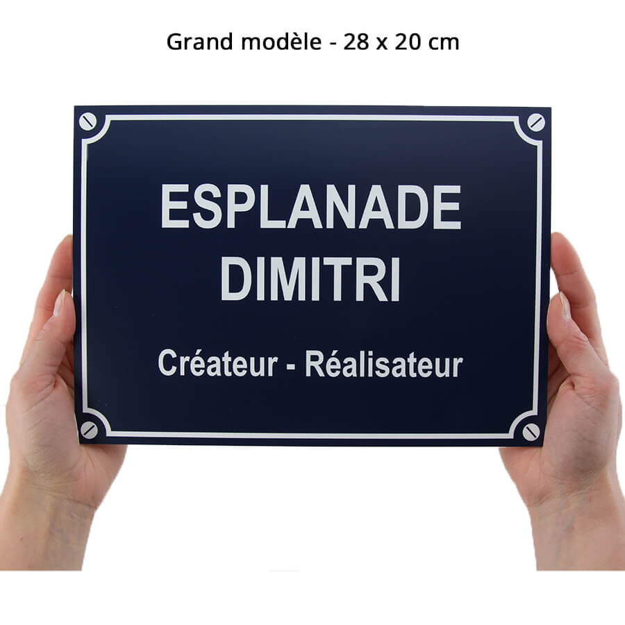 Plaque De Rue Décorative En Aluminium Humour La Prière Du Ricard - Idée