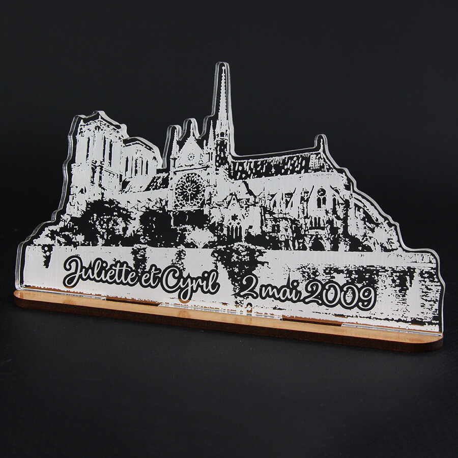 Trophée Notre Dame de Paris à personnaliser