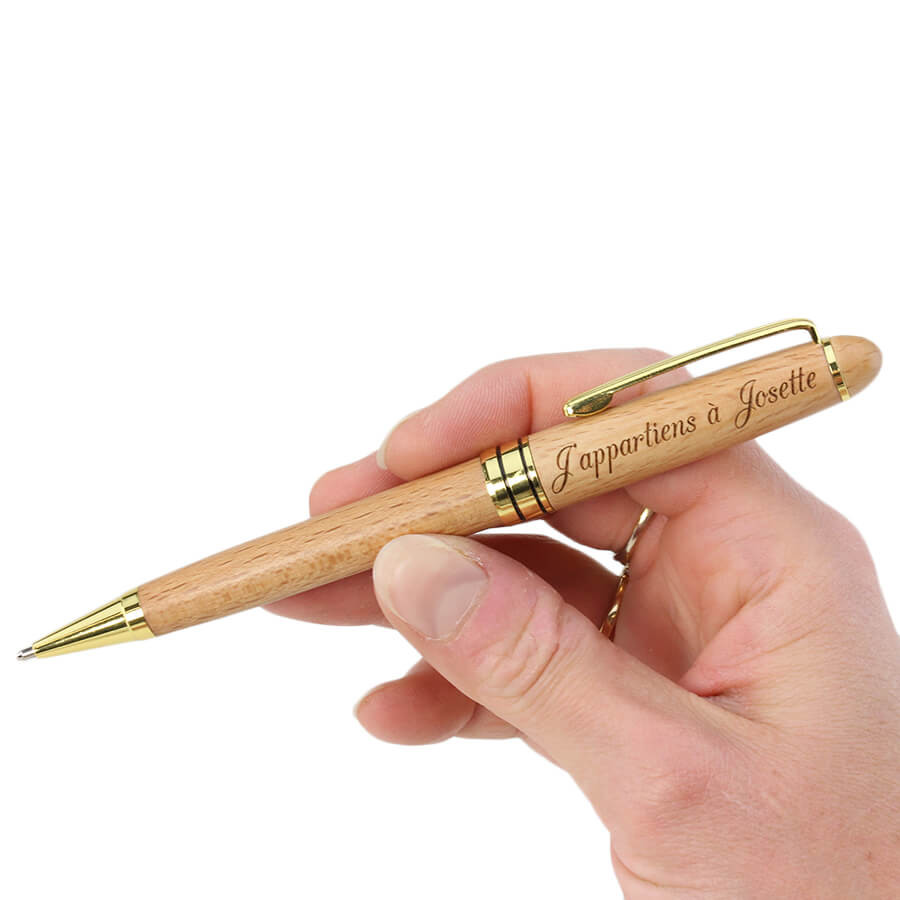 Stylo De Correction En Bois De Hêtre Bindulin – Pratique Et écolo