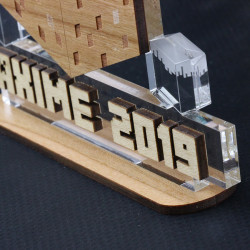 Trophée Minecraft personnalisable