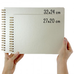 Livre d'or mariage cœur doré personnalisé