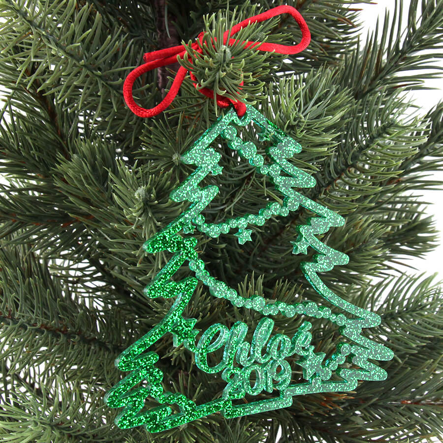 boule de sapin personnalisé