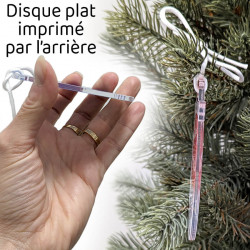 Boule personnalisable prénom Ciel de noël