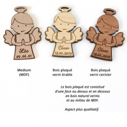 Cadeau Naissance Original Plaque Naissance Personnalisable en Bois