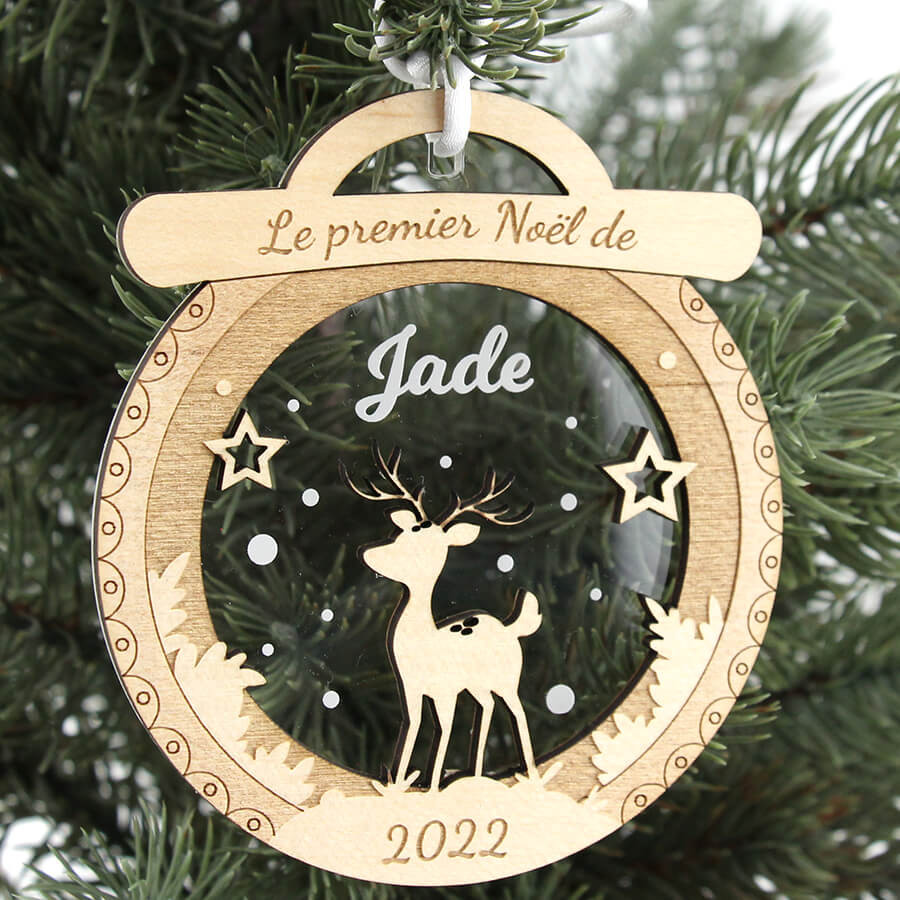 Boule de Noël 2025 mon tout premier Noël main image 1