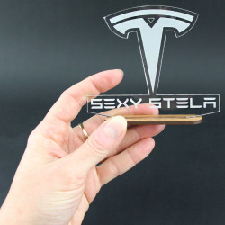 Trophée cadeau Tesla à personnaliser