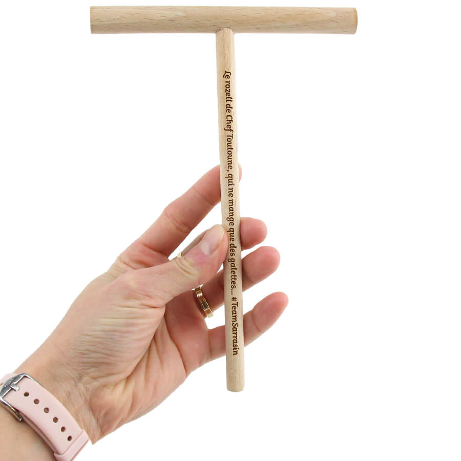 Ustensile Cuisine Inox Étaleur à Crêpes Inox Professionnel - Râteau à Pâte Pour Crêpière - 19.5cm - NICEIN Ustensile Pancake Gaufres