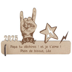 Trophée cadeau Hard rock fête des pères