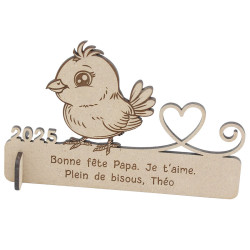 Trophée cadeau Poussin fête des mères
