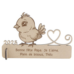Trophée cadeau Poussin fête des mères