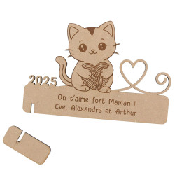 Trophée cadeau Chaton fête des mères