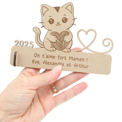 Trophée cadeau Chaton fête des mères