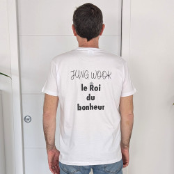 T-shirt homme humour à personnaliser Le roi