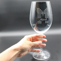 Verre personnalisé Prénom Etoiles