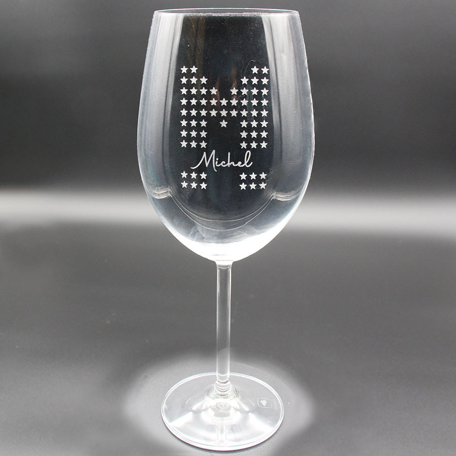 Verre personnalisé Prénom Etoiles