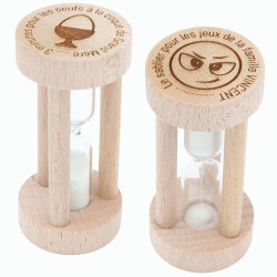 Sablier personnalisé en bois