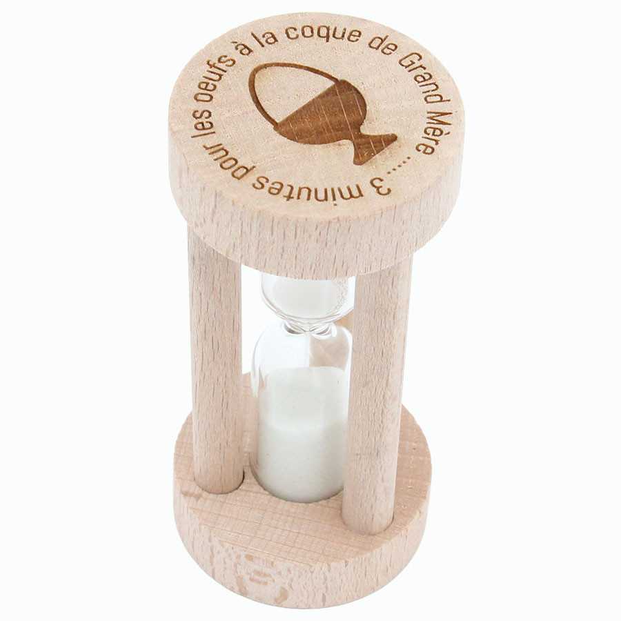 Sablier personnalisé en bois