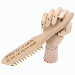 Brosse à barbecue personnalisée